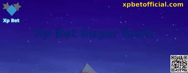 Interface temática do jogo Xp Bet Sugar Rush com símbolos coloridos de doces